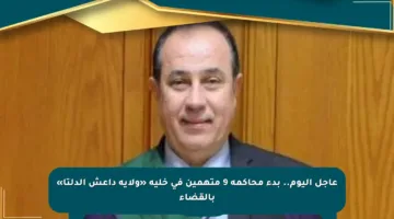 عاجل اليوم.. بدء محاكمة 9 متهمين في خلية «ولاية داعش الدلتا» بالقضاء